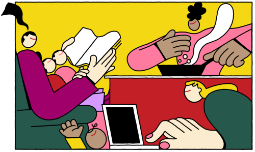 Illustration @ Anne Albert, Kombinatrotweiss